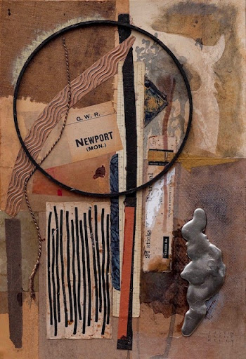 Justin Barrie Kelly, Newport Mon, found object, assemblag, contemporary art, Welsh artist, sculpture, Low relief, Wall hanging, Sculptural relief, Collage